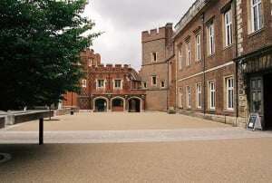Image shows Eton College.