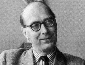 Image shows Philip Larkin. 