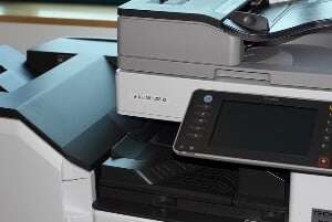 Image shows a photocopier.