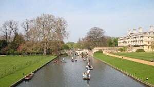 Image shows punting on the Backs. 