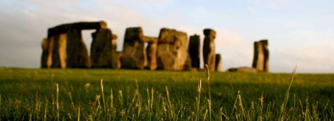 Image shows Stonehenge.