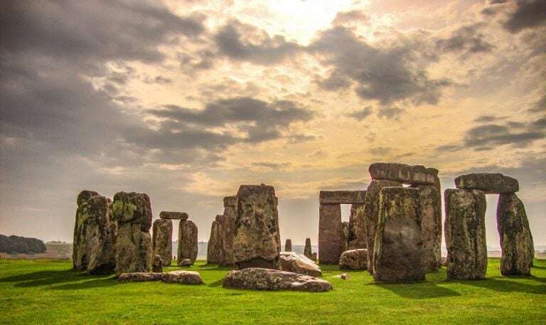Image shows Stonehenge.