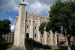 Image shows the Tower of London.