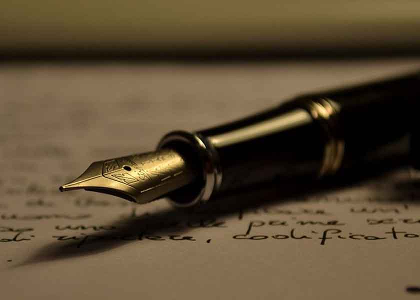 Fountain Pen on paper