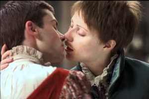 An Elizabethan audience would have been familiar with the film's famous gender-bending.