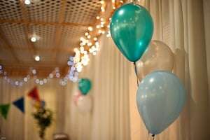 Party balloons.