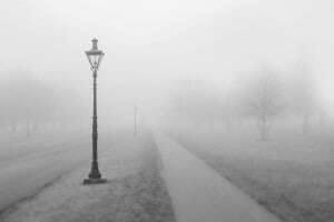 The Cantabrigian fog can have a mysterious beauty of its own, of course.