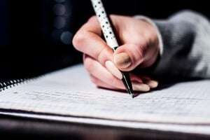 There's not point perfecting your handwriting on notes that only you are planning to use.